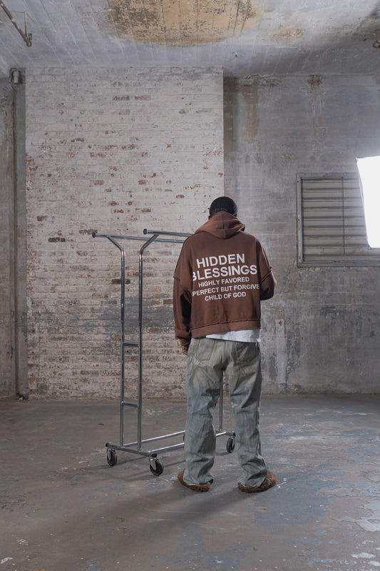 "Child of God" Knitted Zip Up