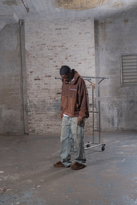 "Child of God" Knitted Zip Up