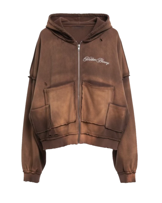 "Child of God" Knitted Zip Up